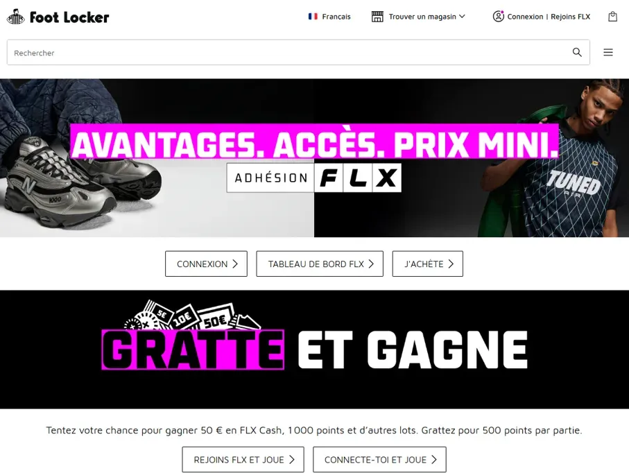 Programme de fidélité FLX Rewards
